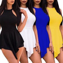 Load image into Gallery viewer, Women Elegant Jumpsuits &amp; Rompers Casual Cotton Sexy Ladies Cocktail Club Party Shorts Bodysuit