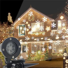 Load image into Gallery viewer, Christmas Decoration LED Snowflake Projector Light White And Multicolor Snowflake