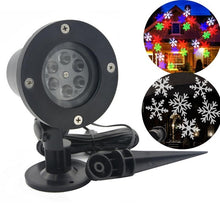 Load image into Gallery viewer, Christmas Decoration LED Snowflake Projector Light White And Multicolor Snowflake