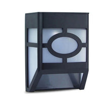 Load image into Gallery viewer, Solar Powered Mount LED Wall Light Outdoor Garden Path Landscape Fence Yard Lamp