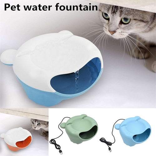 Automatic Pet Water Fountain Electric Water Dispenser Drinking Bowl for Small Cat Dog