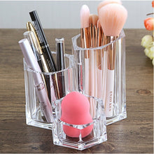 Load image into Gallery viewer, Makeup Brush Lipstick Tube Transparent Acrylic Eyebrow Pencil Storage Box