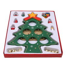 Load image into Gallery viewer, DIY Wooden Christmas Ornaments Festival Party Xmas Tree Table Desk Decoration