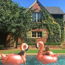 Load image into Gallery viewer, Inflatable Flamingo Swimming Ring Baby Adult Pool Float