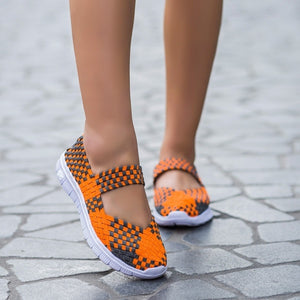 Women's Breathable Mesh Fabric Soft Sneaker