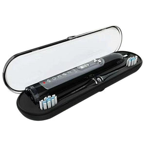 Sonic Toothbrush + Travel Box + 2 Replacement Heads With Charging Dock