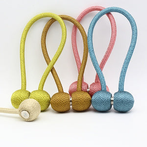 Curtain Bandage Minimalist Creative Magnet Curtain Buckle Ring Hook Wall Hook Bandage Curtain Clip Free Punch