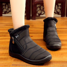 Load image into Gallery viewer, Unisex Warm Waterproof Cotton Shoes Nylon Snow Boots