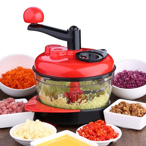 Powerful Handheld Fruit Vegetable Chopper Nuts Mincer Onion Salad Blender Food Processor
