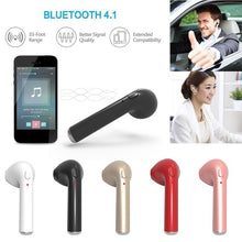 Load image into Gallery viewer, I7S Wireless Earphone Bluetooth Headset In-Ear Earbud with Mic for IPhone 8 7 Plus 7 6 6s 5s for Samsung
