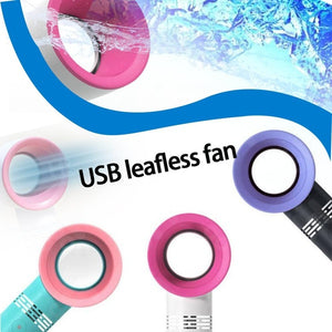 Mini Portable USB Powered Wireless Bladeless Fan