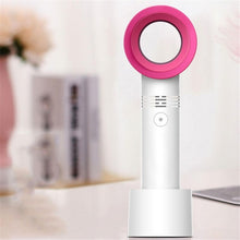 Load image into Gallery viewer, Mini Portable USB Powered Wireless Bladeless Fan