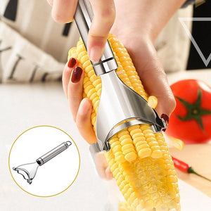 Stainless Steel Corn Cutter Peeler Stripper Corn Thresher Tool Slicer Corn Stripper