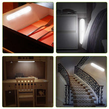 Load image into Gallery viewer, 20 LED Portable Wireless Cabinet Night Light Motion PIR Sensor Closet Under Lamp