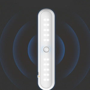 20 LED Portable Wireless Cabinet Night Light Motion PIR Sensor Closet Under Lamp