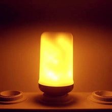 Load image into Gallery viewer, 4 Modes Gravity Sensor Fire Light Bulb LED Flame Effect Natural Light E27 Flickering Holiday Decoration (4pcs)