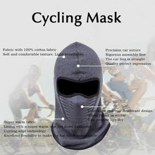 Load image into Gallery viewer, Winter Warm Hat Windproof Motorcycle Face Mask Hat Neck Helmet Beanies