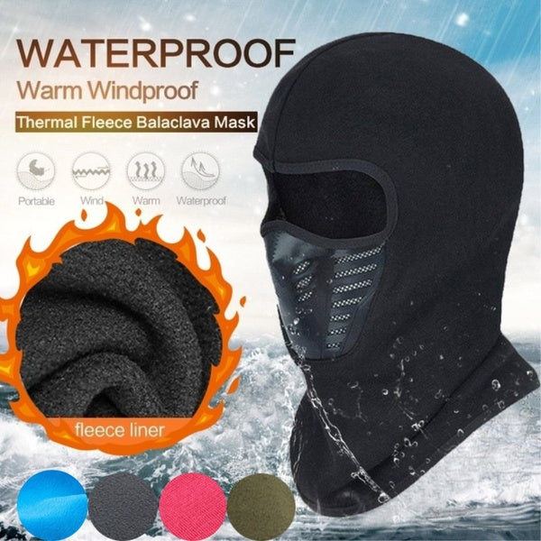 Winter Warm Hat Windproof Motorcycle Face Mask Hat Neck Helmet Beanies