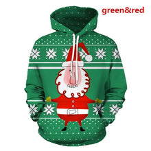 Load image into Gallery viewer, Christmas 3d Printed Hoodie Suit for Men and Women