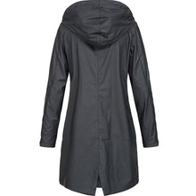 Load image into Gallery viewer, Women&#39;s Waterproof RainCoat Jacket Hooded Outdoor Coats