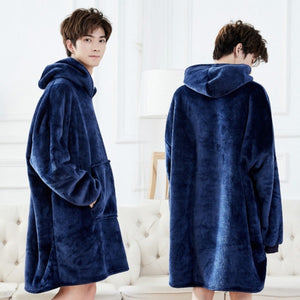 Ultra Plush Blanket Hoodie Soft and Warm Blanket Hooded