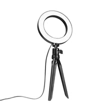 Load image into Gallery viewer, Dimmable LED SMD Ring Fill Light With Tripod for Camera Photo Studio Selfie Photography