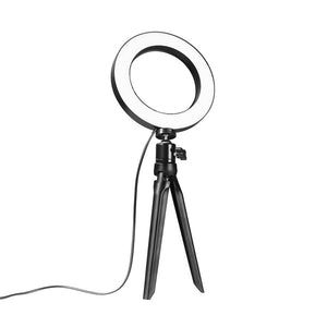 Dimmable LED SMD Ring Fill Light With Tripod for Camera Photo Studio Selfie Photography