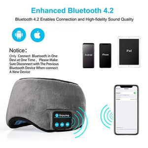Bluetooth Sleeping Eye Mask Headphone Eye Mask Handsfree Music Sleep Eye Shades
