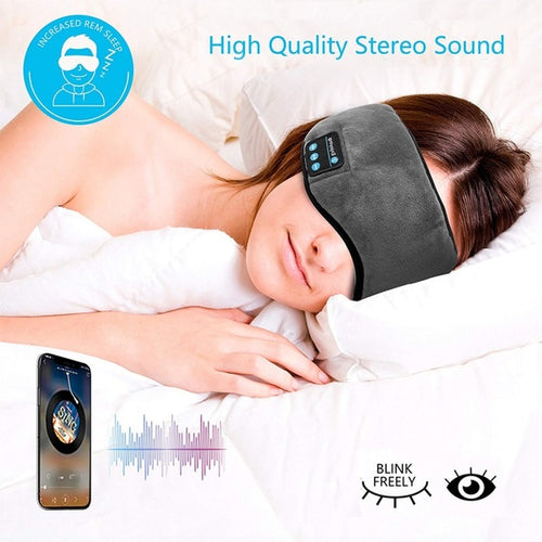 Bluetooth Sleeping Eye Mask Headphone Eye Mask Handsfree Music Sleep Eye Shades