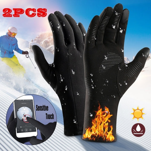 Windproof Waterproof Winter Warm Gloves Touch Screen Full Finger Gloves