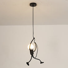 Load image into Gallery viewer, Modern Charming Hanging Chandelier Creative Iron People Lamp Elegant Hanger