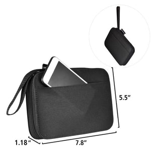 Large Capacity Black Sewing Kit Bag Portable Home Sewing Equipment