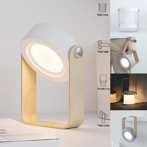 Multifunction Lantern Light Portable/Collapsible/Chargeable/Dimmable Desk Lamp Creative Nightlight