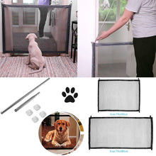 Load image into Gallery viewer, Magic Mesh Puppy Dog Gate Safe Guard Pet Dog Safety Enclosure Dog Fences