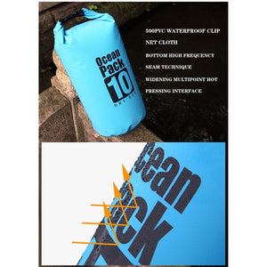 PVC 5L/10L/20L/30L Outdoor Waterproof Bag