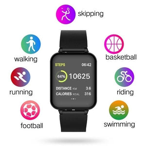 B57 Men Sport Smart Watch IP67 Waterproof Smartwatch Heart Rate Monitor for Men & Women
