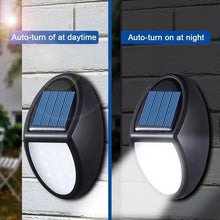 Load image into Gallery viewer, 10 LED Automatically Turns On Waterproof  Solar Power Wall Light Garden Lighting
