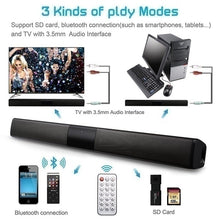 Load image into Gallery viewer, Wireless Bluetooth Soundbars for TV with Remote Control Home Theater Sound Bar