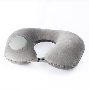 On Air Adjustable and Inflatable Neck Pillow,Airplane Pillow and Cervical Neck Pillow for Kids + Adults