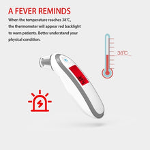 Load image into Gallery viewer, Digital IR Infrared Thermometer Forehead Ear Fever Surface Temperature Medical Equipment