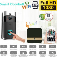 Load image into Gallery viewer, Wireless HD 1080P WiFi Smart Security Video DoorBell and Indoor Dingdong Doorbell Receiver