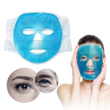Load image into Gallery viewer, Gel Ice Pack Cooling Face Mask Pain Headache Relief Pillow Relaxing Face Massage
