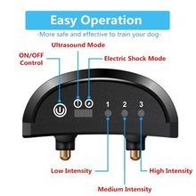Load image into Gallery viewer, Rechargeable Anti Bark Control Collar Waterproof Ultrasonic Vibration Shock Pet Dog Training Collars