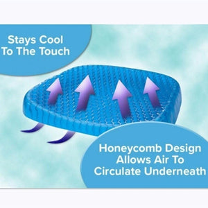 Breathable Summer Cooling Pad Office Pain Relief Fatigue Relief Gel Cushion