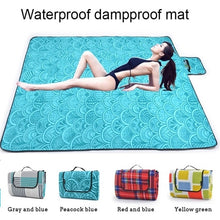 Load image into Gallery viewer, Foldable Portable Joyful Leisure Waterproof Outdoor Picnic Mat Pad Beach Camping Mat