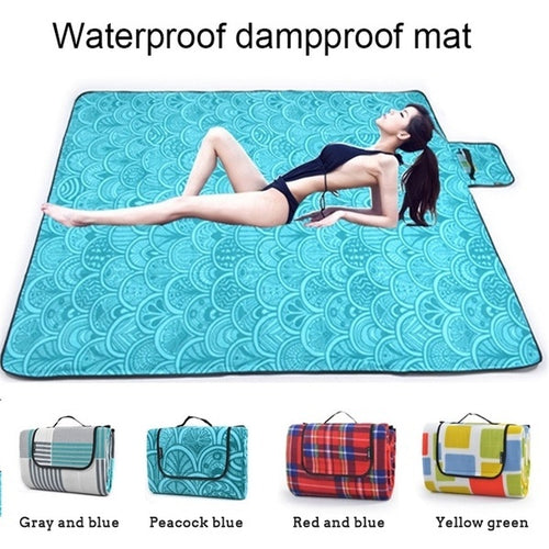 Foldable Portable Joyful Leisure Waterproof Outdoor Picnic Mat Pad Beach Camping Mat