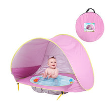 Load image into Gallery viewer, Children Outdoor Play Tent Waterproof Portable Kids Baby Games Beach Tent Build Outdoor Swimming Pool