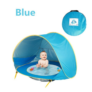 Children Outdoor Play Tent Waterproof Portable Kids Baby Games Beach Tent Build Outdoor Swimming Pool