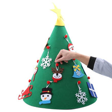 Load image into Gallery viewer, 3D DIY Toddler Christmas Tree New Year Children Gifts Toy Artificial Tree Xmas Home Hanging Ornaments