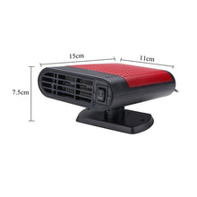 Load image into Gallery viewer, 500W 12V Car Defroster Car Electrical Appliances 360° Rotaing Car Windscreen Electric Warmer Heater